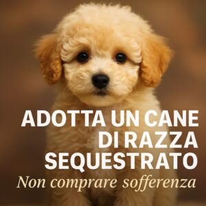 Adotta un cne di razza sequestrato