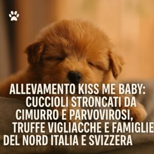 Allevamento Kiss me Bay: cuccioli stroncati da cimurro e parvovirosi