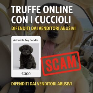 Truffe online con i cuccioli