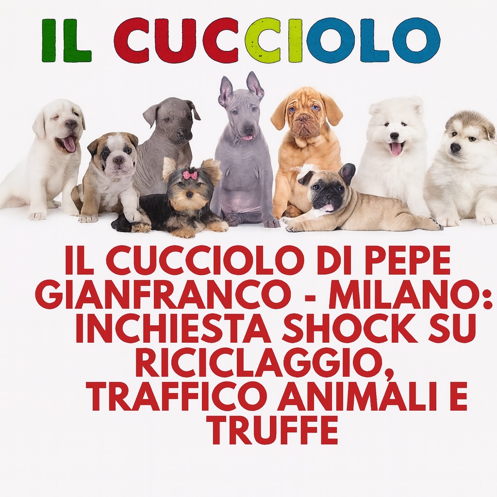 Il Cucciolo di Gianfranco Pepe: Truffe, Minacce e Cuccioli Malati
