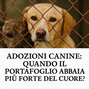 Adozioni Canine: Quando il Portafoglio Abbaia Più Forte del Cuore