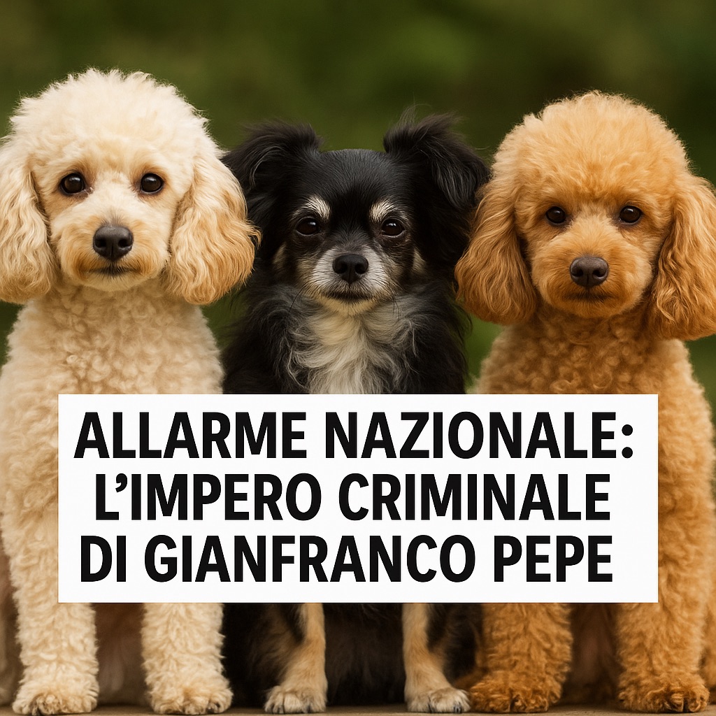Allarme Nazionale: L’impero criminale di Gianfranco Pepe 🐾 | Traffico di cuccioli e toelettatura sanguinaria