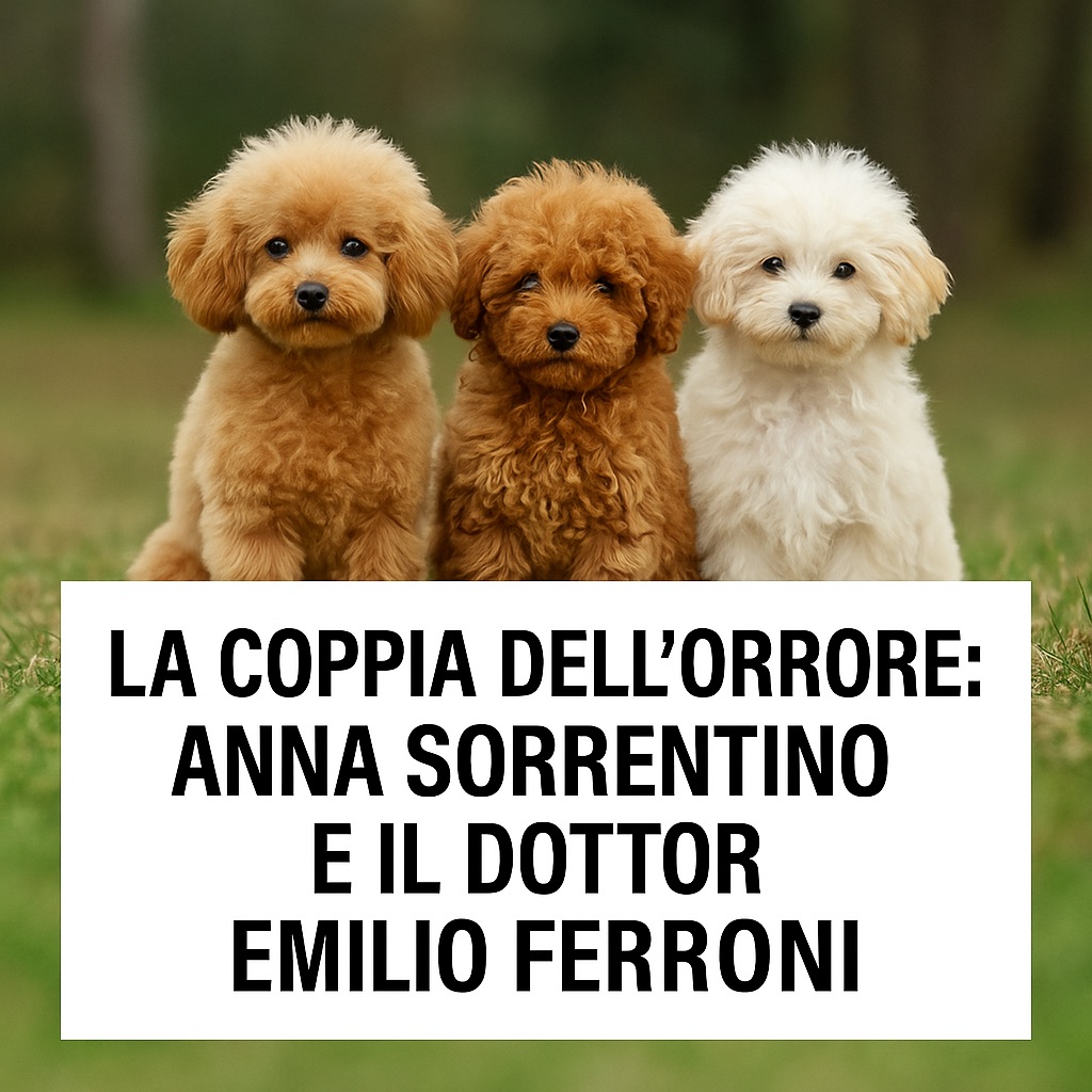 LA COPPIA DELL’ORRORE: ANNA SORRENTINO E IL DOTTOR EMILIO FERRONI.