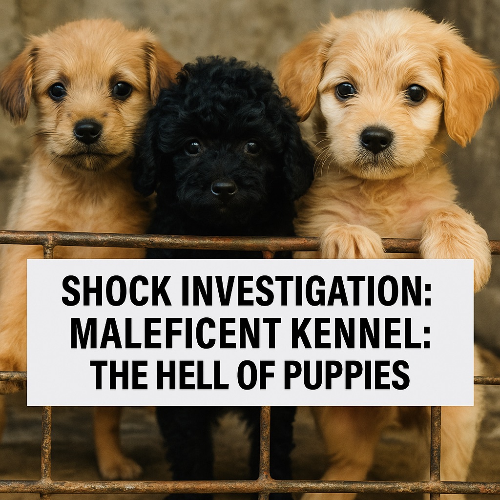 SHOCK INVESTIGATION- MALEFICENT KENNEL, THE HELL OF PUPPIES