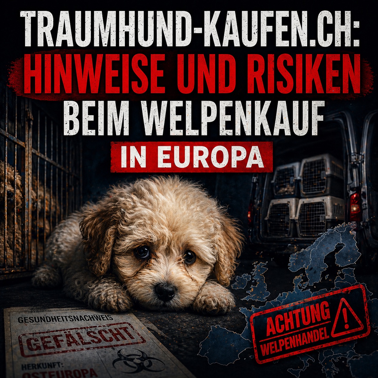 Traumhund-kaufen.ch: Warnungen, Risiken und Welpenhandel in Europa
